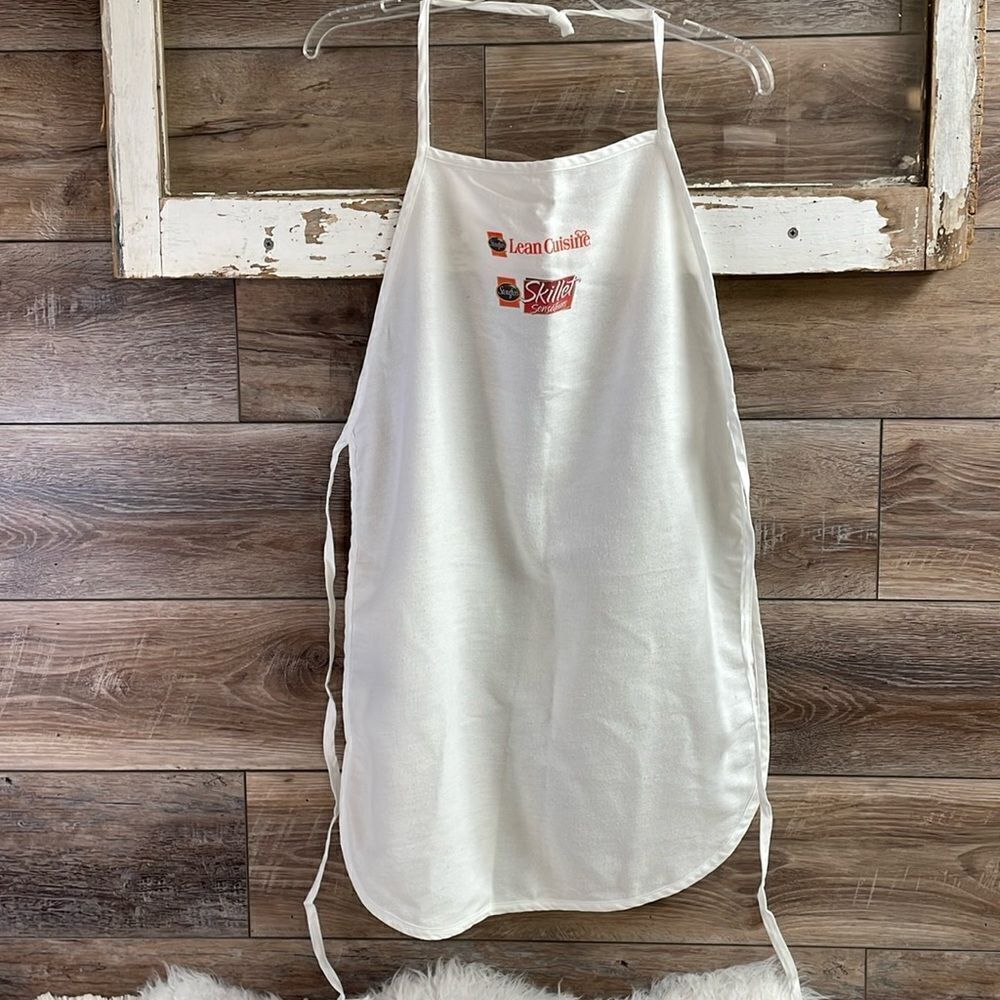 Stouffers Lean Cuisine Cooking Grilling Apron , White